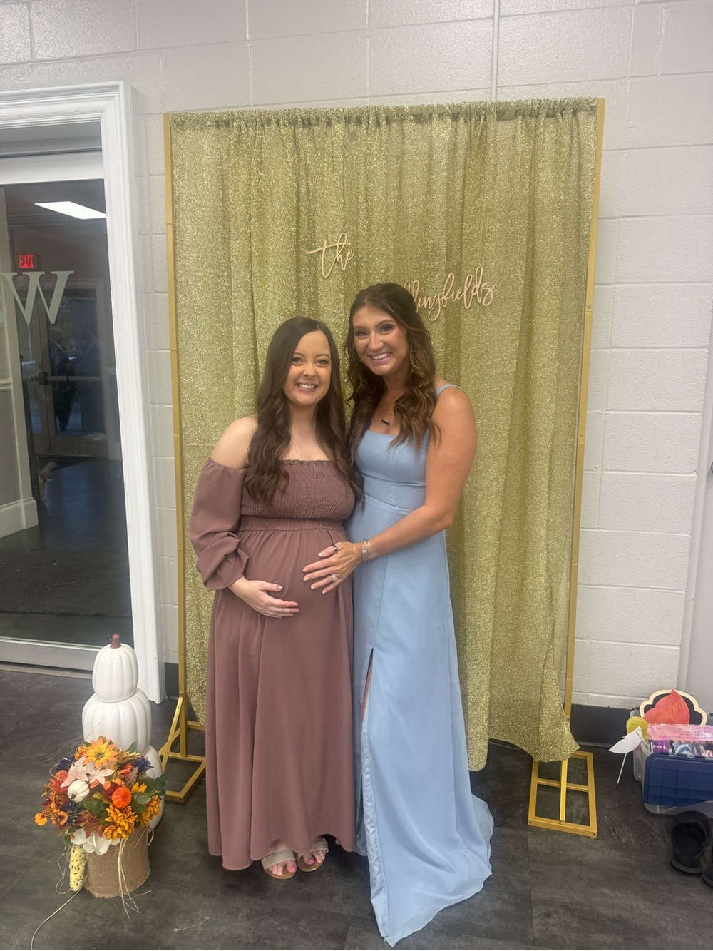Dusty Blue bridesmaid dress
